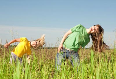 Веселые разминки для детей