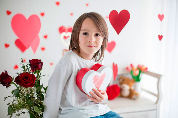 Дети и День святого Валентина