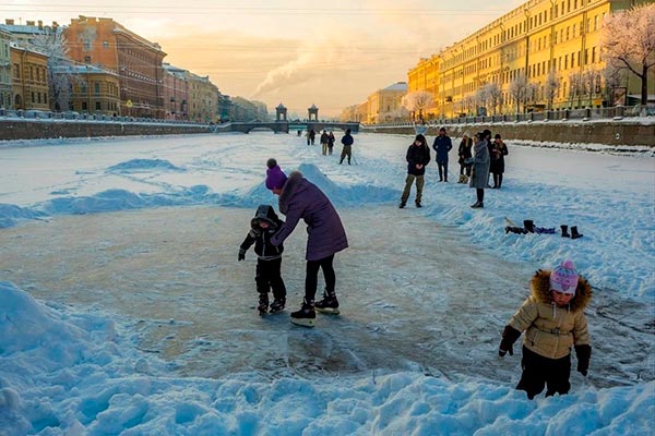 Зимние каникулы с детьми в СПб